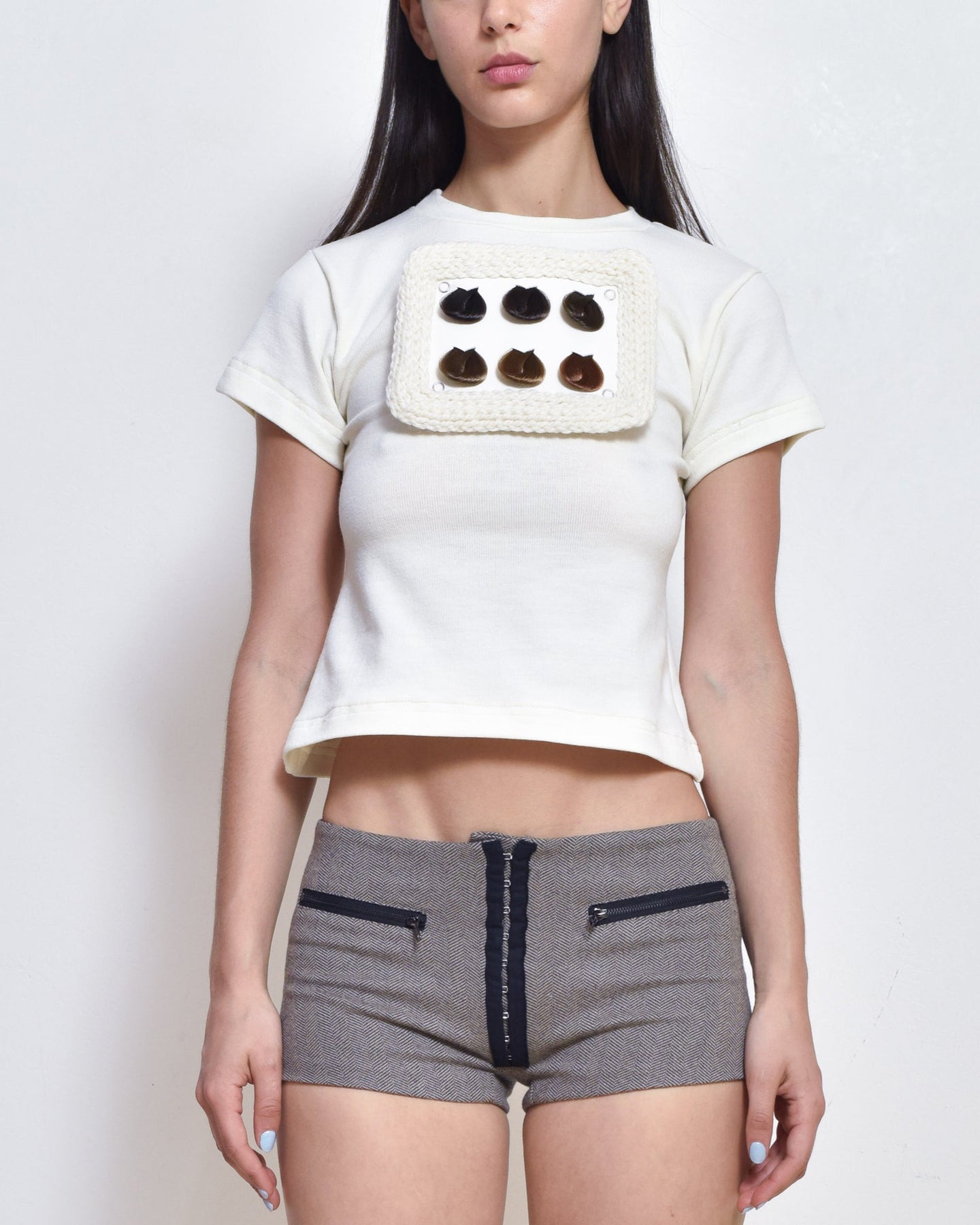 Hair Color Chart T-shirt in White